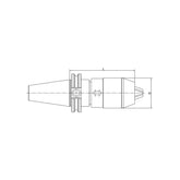 APU Drill Chuck Holder  CAT40-APU08-85~APU16-105 - Makotools Industrial Supply Tools for Metal Cutting